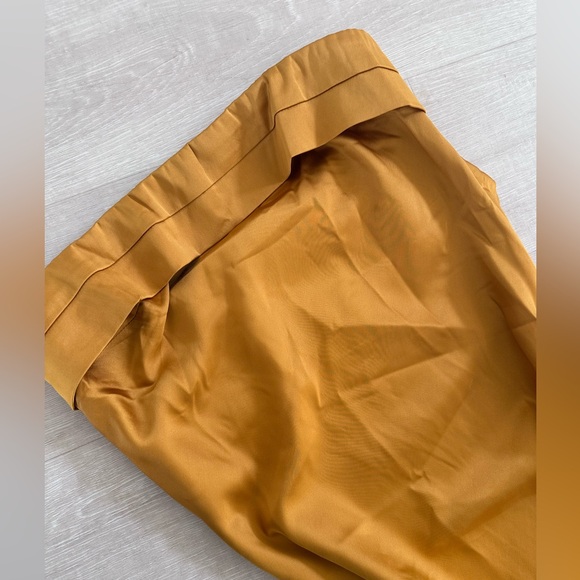 Hello Molly Strapless Maxi Dress – Golden Orange – Size L (US 8) – NWT - Picture 5 of 10